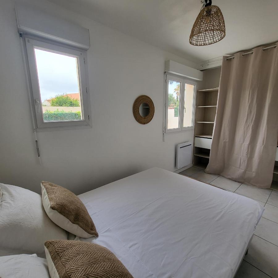 Bel Appartement Avec Jardin De 30M2 , Climatise Avec Parking Et Arrivee Autonome Cabestany Exteriör bild
