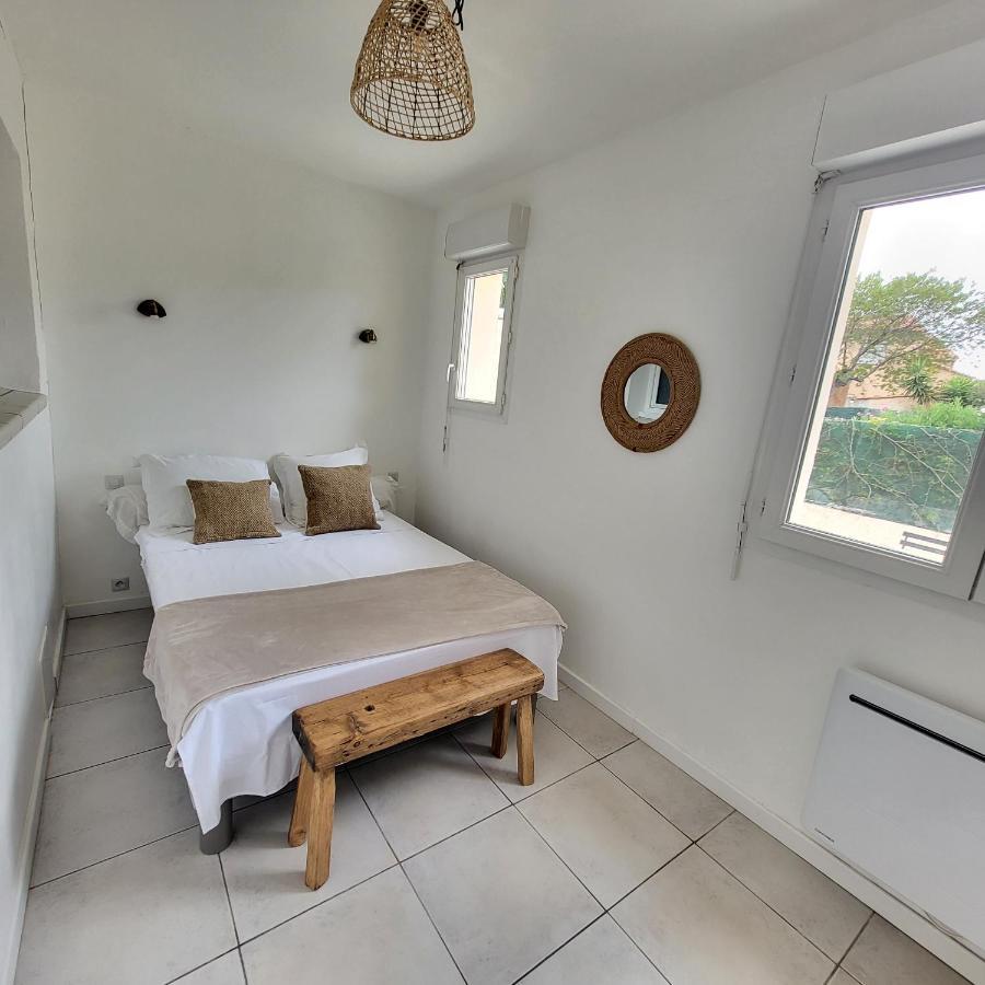 Bel Appartement Avec Jardin De 30M2 , Climatise Avec Parking Et Arrivee Autonome Cabestany Exteriör bild