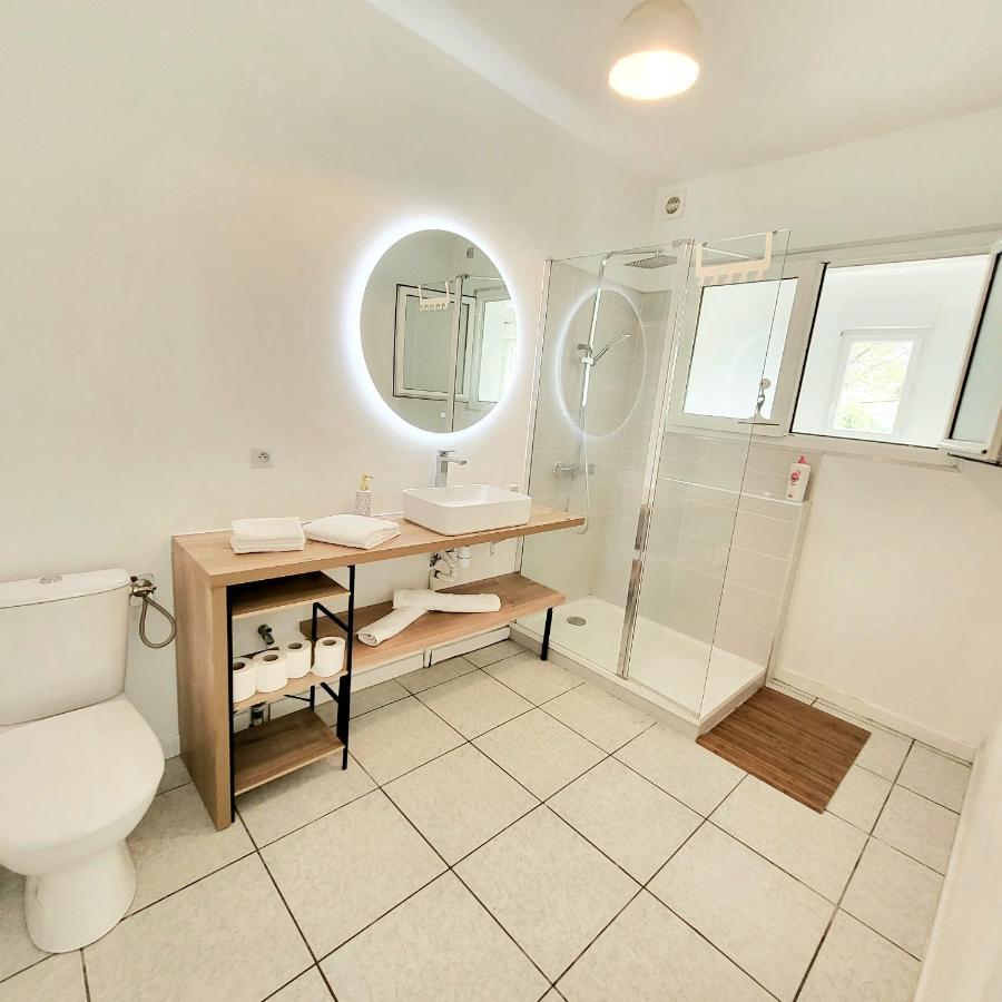 Bel Appartement Avec Jardin De 30M2 , Climatise Avec Parking Et Arrivee Autonome Cabestany Exteriör bild