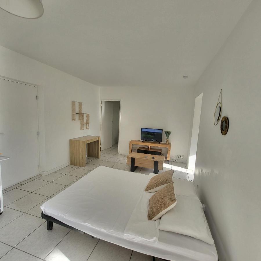 Bel Appartement Avec Jardin De 30M2 , Climatise Avec Parking Et Arrivee Autonome Cabestany Exteriör bild